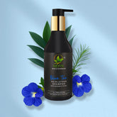 Nefol Hair Lather Shampoo with Blue Tea, Tea Tree, Biotin, and Saw Palmetto - Reduces Hair Loss, Nourishes Follicles - 300ml - Nefol
